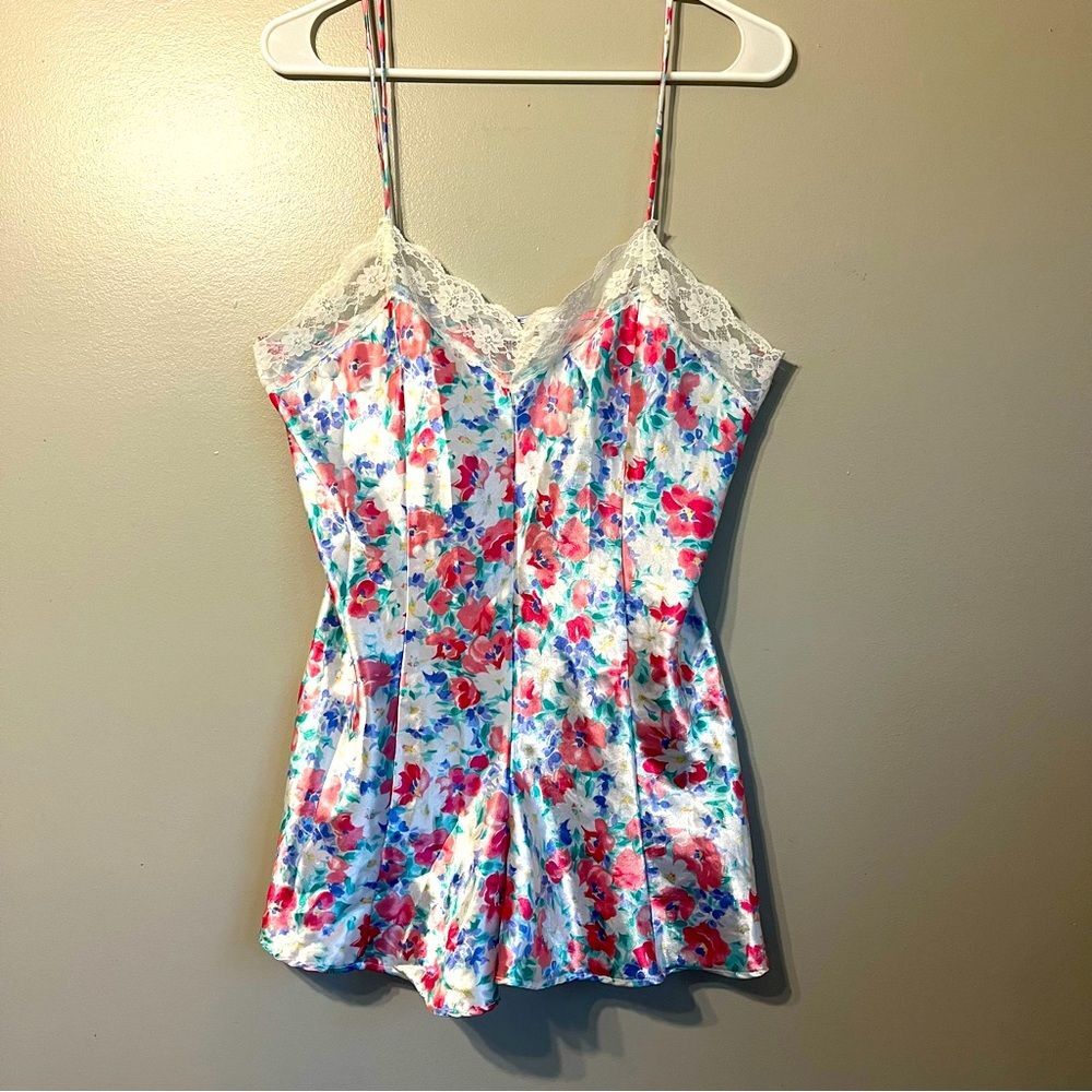 Vintage Sedu sleep wear nighty 1980’s/90’s one piece intimates Large 8/10
